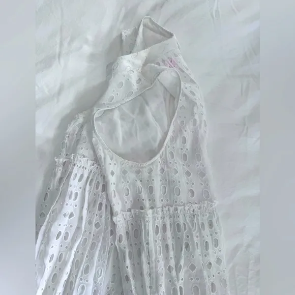 Lilly Pulitzer Indira Swing Swing Dress SZ XS Resort White Eyelet