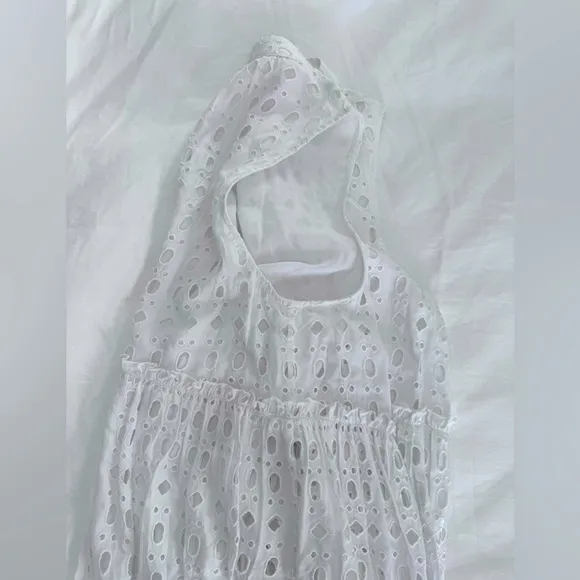 Lilly Pulitzer Indira Swing Swing Dress SZ XS Resort White Eyelet