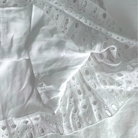 Lilly Pulitzer Indira Swing Swing Dress SZ XS Resort White Eyelet