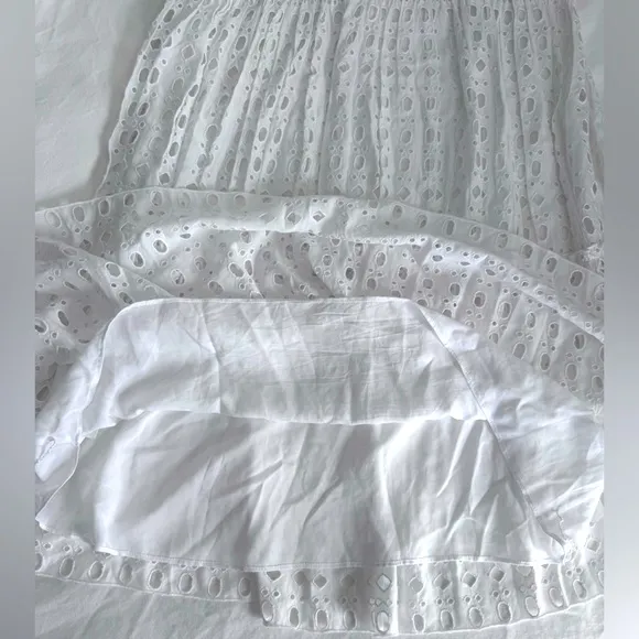 Lilly Pulitzer Indira Swing Swing Dress SZ XS Resort White Eyelet