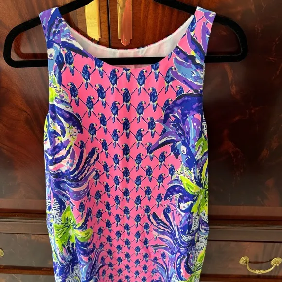 Lilly Pulitzer Jackie Shift Pink Pecking Order