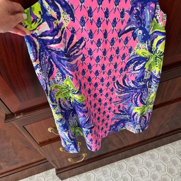 Lilly Pulitzer Jackie Shift Pink Pecking Order