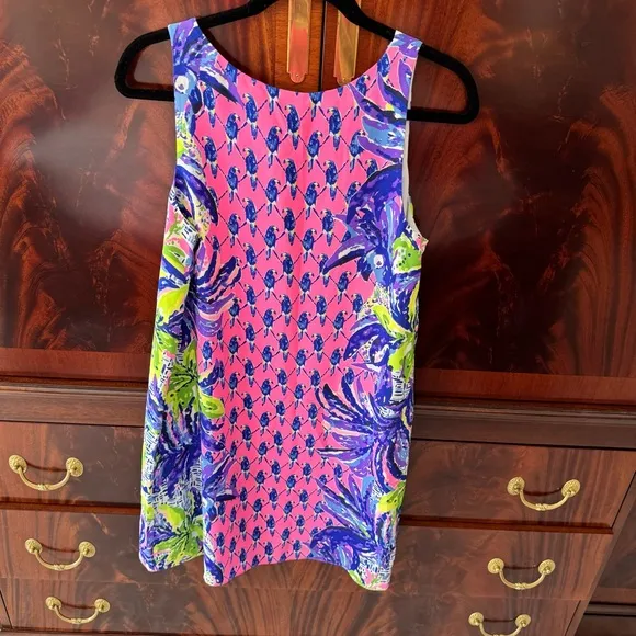 Lilly Pulitzer Jackie Shift Pink Pecking Order
