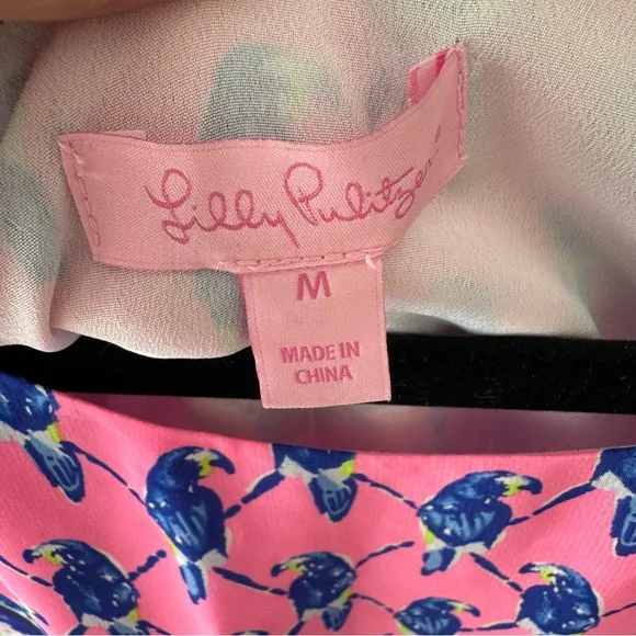Lilly Pulitzer Jackie Shift Pink Pecking Order