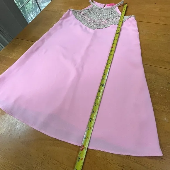 Lilly Pulitzer Kailee Shift Pink Lined Tank Short Wedding Party Dress, Size XS