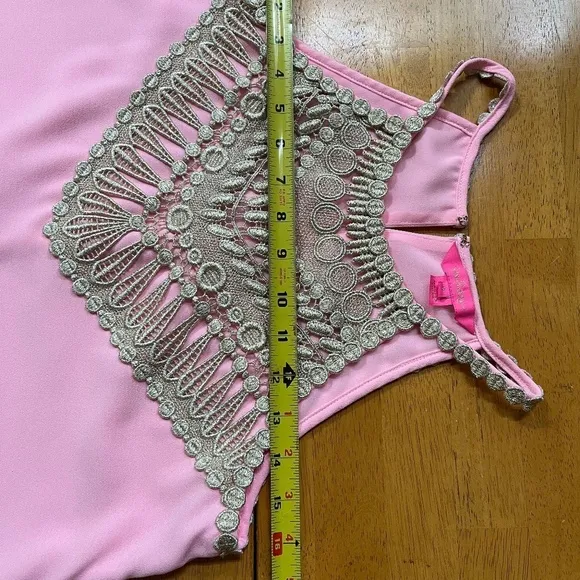 Lilly Pulitzer Kailee Shift Pink Lined Tank Short Wedding Party Dress, Size XS
