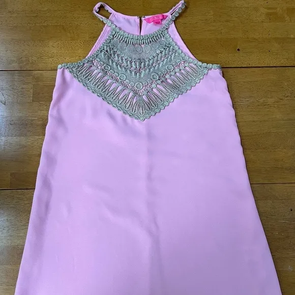 Lilly Pulitzer Kailee Shift Pink Lined Tank Short Wedding Party Dress, Size XS
