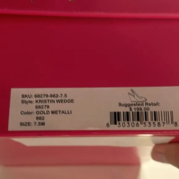 Lilly Pulitzer Kristin Wedge - Brand New In Box