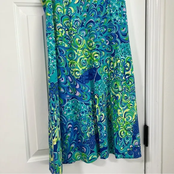 Lilly Pulitzer Lilly's Lagoon Melle Dress RacerBack Strapless Tank Top