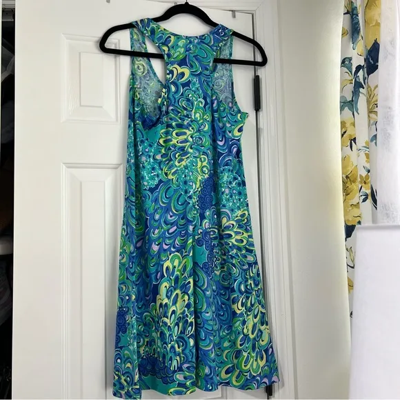 Lilly Pulitzer Lilly's Lagoon Melle Dress RacerBack Strapless Tank Top