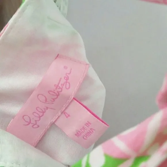 Lilly Pulitzer Limeade Cheat Ya McCallum Dress