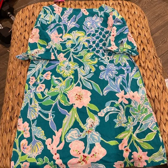 LILLY PULITZER MINI LIDIA DRESS HOT ON THE VINE