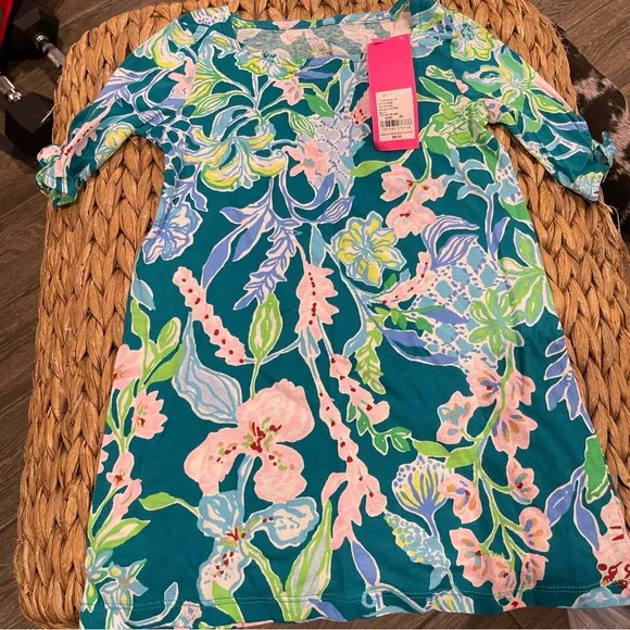 LILLY PULITZER MINI LIDIA DRESS HOT ON THE VINE