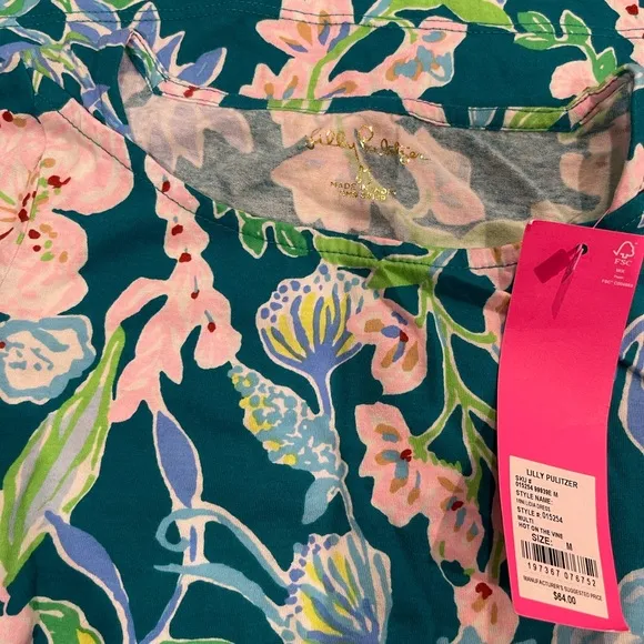 LILLY PULITZER MINI LIDIA DRESS HOT ON THE VINE