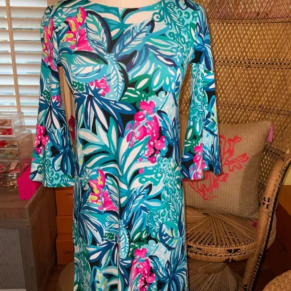 Lilly Pulitzer NWT Ophelia Swing Dress Hype It Up $168 Size XXS