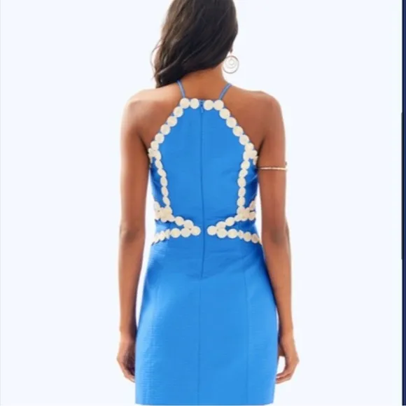 Lilly Pulitzer Pearl Shift Dress Bennett Blue
