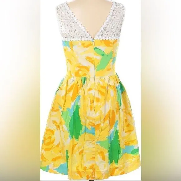 Lilly Pulitzer Reagan Dress Sunglow Yellow First Impressions HTF