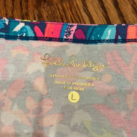 Lilly Pulitzer Sophie dress size Large. Multi Beach Loot. Rare, HTF! NWT!