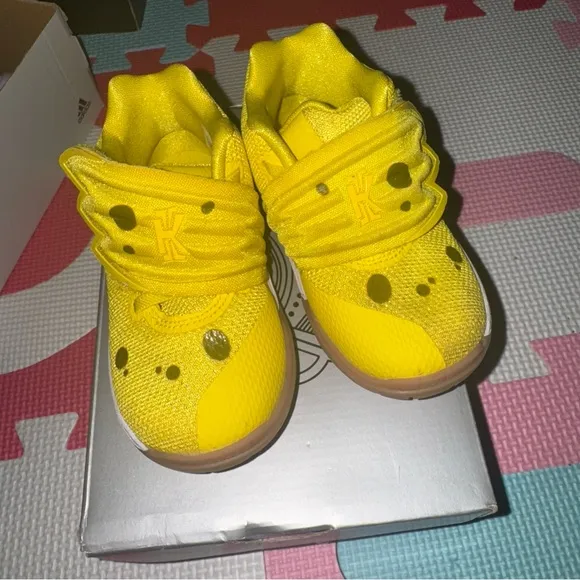 Limited Edition Nike Toddler Kyrie Spongebob Sneakers