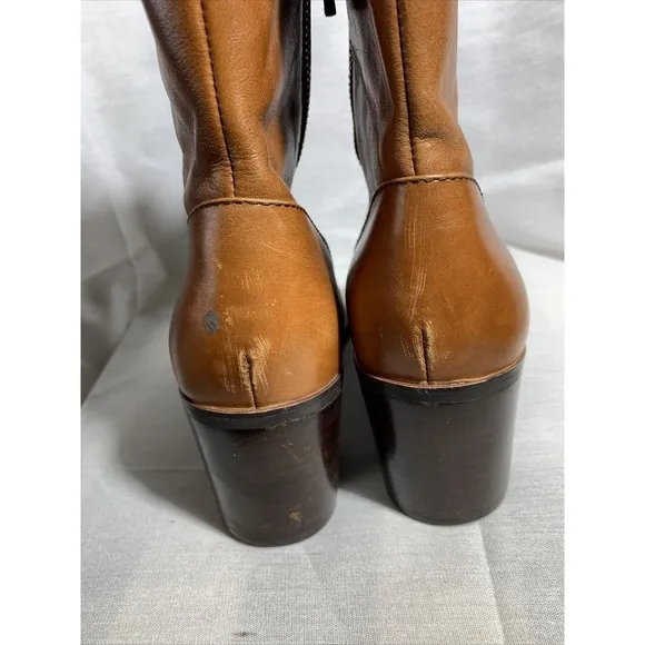 Liz Claiborne Flex Manon Boots Leather Womens Size 7 Ankle Booties