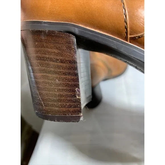 Liz Claiborne Flex Manon Boots Leather Womens Size 7 Ankle Booties
