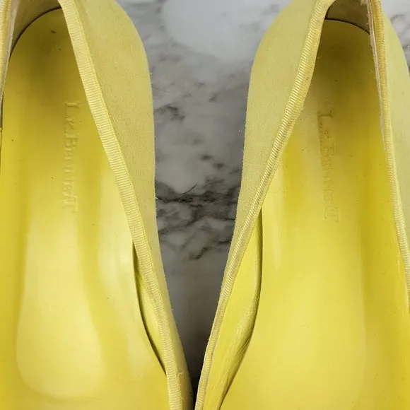 LK Bennett Suede Skyla Flats Pointed Toe
