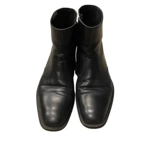 Lloyd (Longo) Germany Boots Black Ankle Leather size 8.5 mens chukka