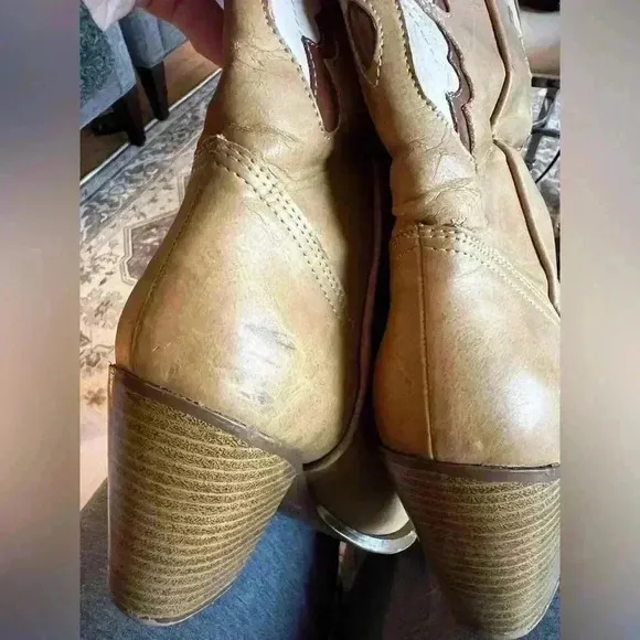 Lower East Side Brown Cowboy Boots