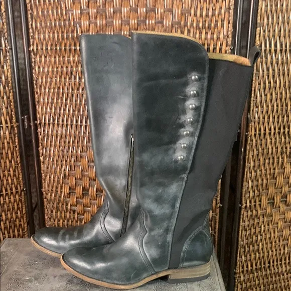 Lucchese Spirit Leather Boots Size 8.5