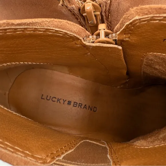 Lucky Brand Chelsaey Bootie Size 7.5M