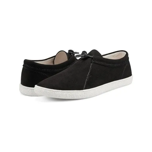 LUCKY BRAND Womens Black Slip On Comfort Ebrun Round Toe Sneakers Shoes 9 M