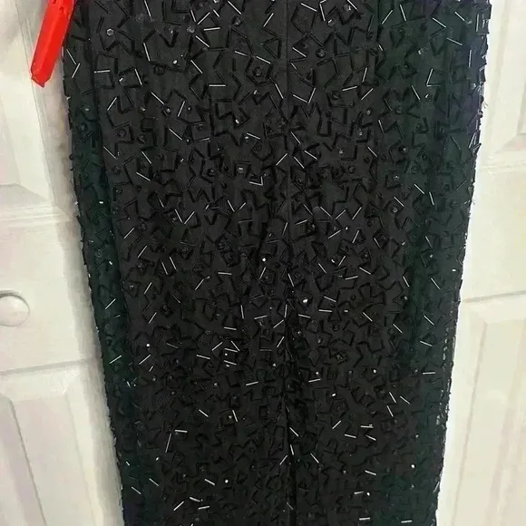 Mac Duggal Geometric Embellished Sleeveless A-Line Dress Size 2 NWT MSRP $398