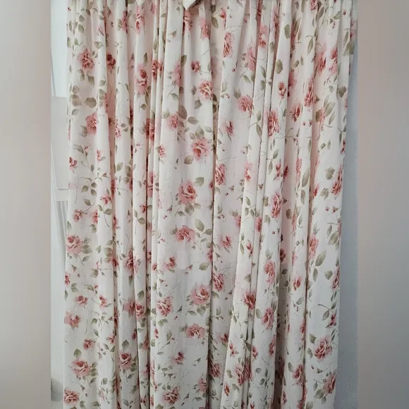 Mac Duggal pink  Floral Print Sleeveless Ruffled High-Low Gown 50659 SZ 2 NWT