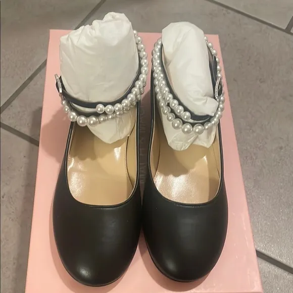 MACH &amp; MACH nappa leather flats size 36