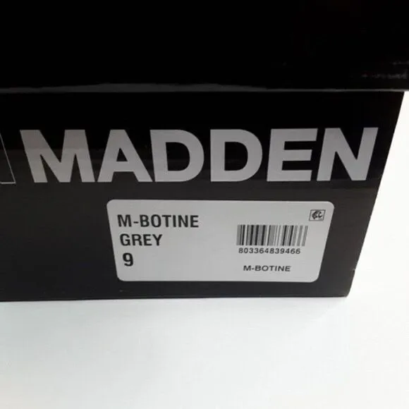 Madden Men's Size 9M Derby Ankle Boot