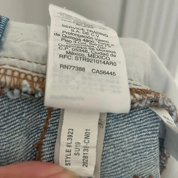 Madewell Cali Demi-Boot Jeans Comfort Stretch Edition Raw Hem Size 27