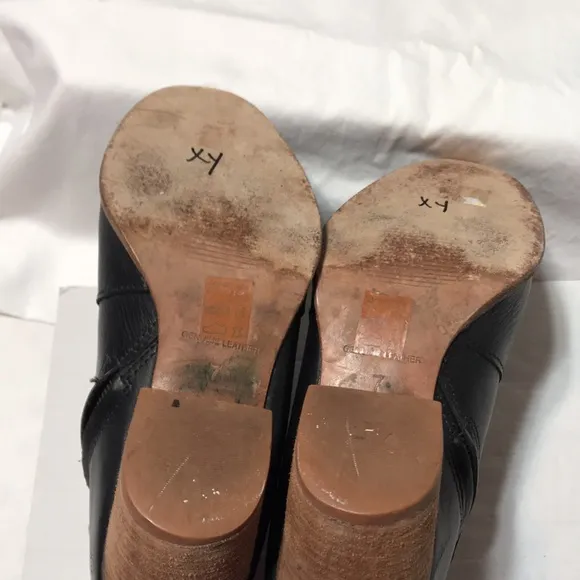 Madewell leather boots. Made in Brazil. EUC