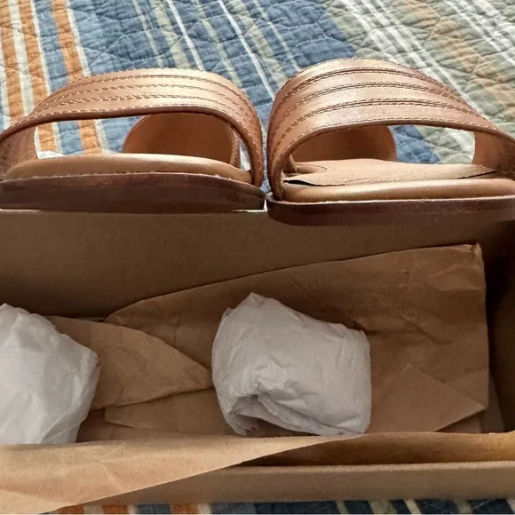 Madewell Pieced D’Orsay Women's Leather Flats size 9 NIB