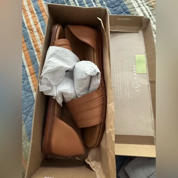 Madewell Pieced D’Orsay Women's Leather Flats size 9 NIB