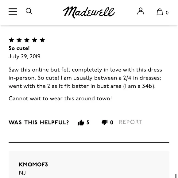 Madewell Striped Empire Ruffle Strap Dress Sundress