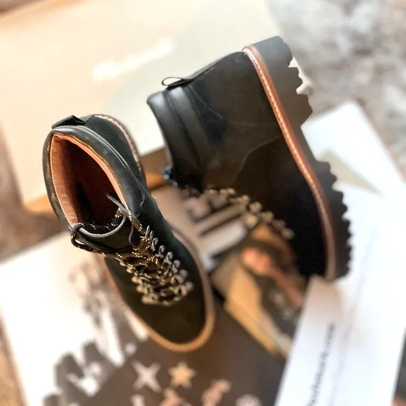 Madewell The Citywalk Leather Lugsole Hiker Boot