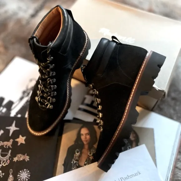 Madewell The Citywalk Leather Lugsole Hiker Boot