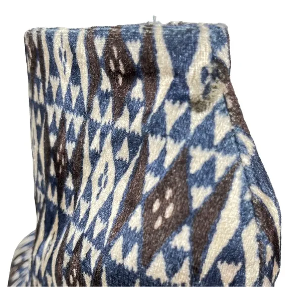 Madewell | Women’s 8 | The Nealy Heeled Boot in Geometric Print‎ Velvet