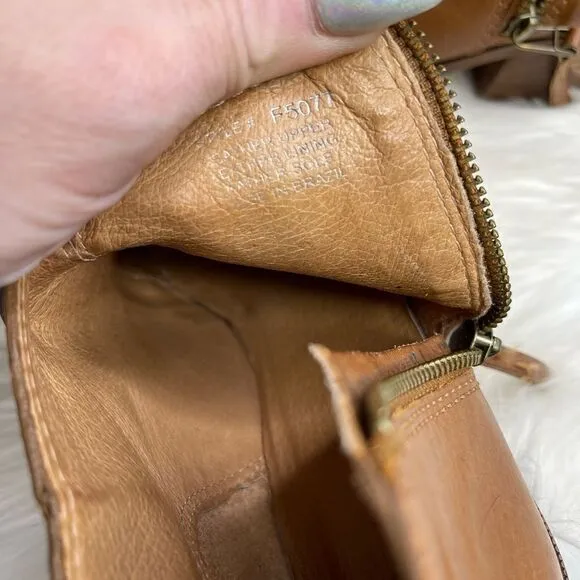 Madewell Janice Leather Bootie in English Saddle 8.5