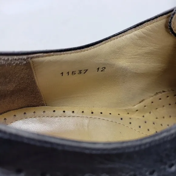 Magnanni Shoes Mens 12 Dress Oxford Derby Brogue Loafer Lace Up Medallion Toe