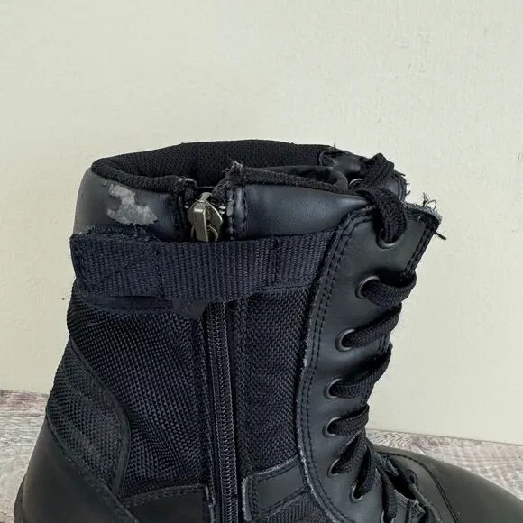 Magnum Boots Men's Size 11 Panther 8.0 Side Zip Soft Toe Tactical Combat READ