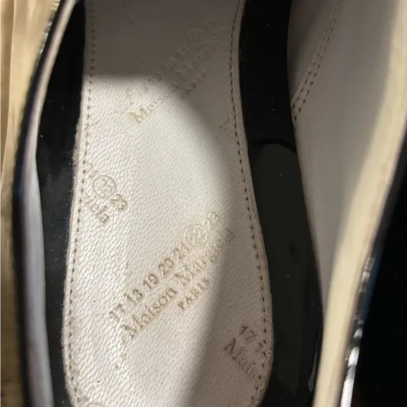 Maison Martin Margiela Black Oxford Dress Shoes