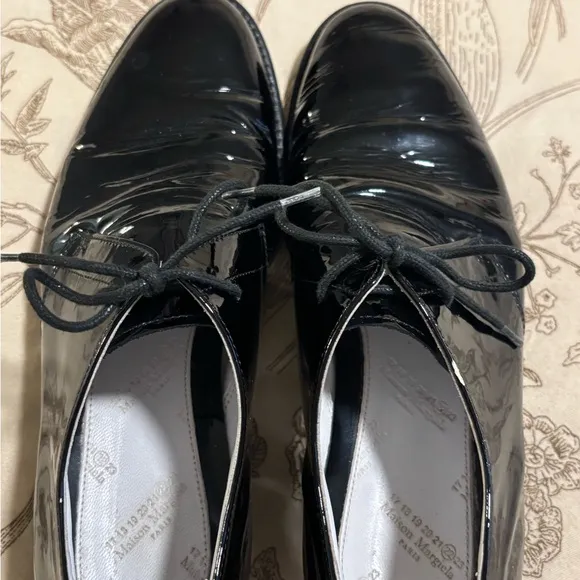Maison Martin Margiela Black Oxford Dress Shoes