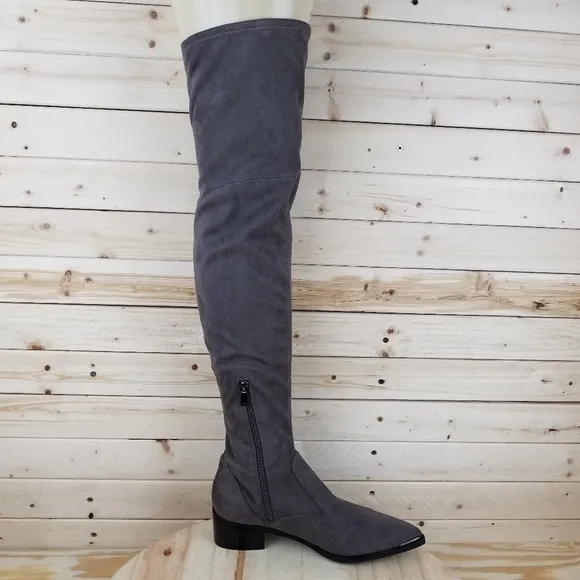 Marc Fisher Ltd Yakira Over the Knee Tall Boots Women's 6 M Pointed Toe Zip NEW
