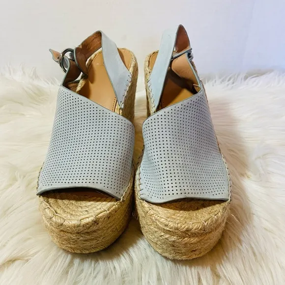 MARC FISHER Slingback espadrille wedges